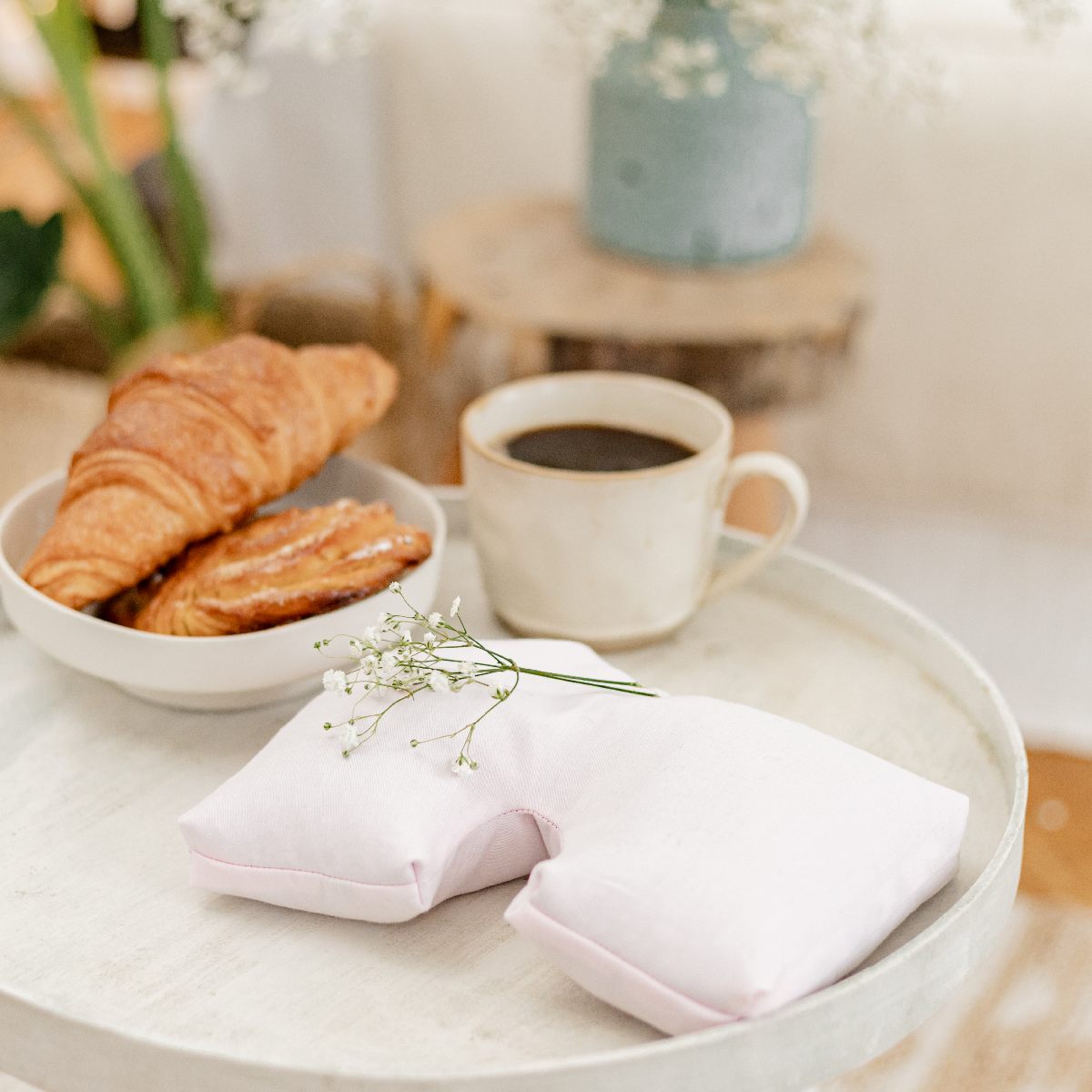 Opaska na oczy z gryką Kołdry obciążeniowe Gravity Blankets Polska