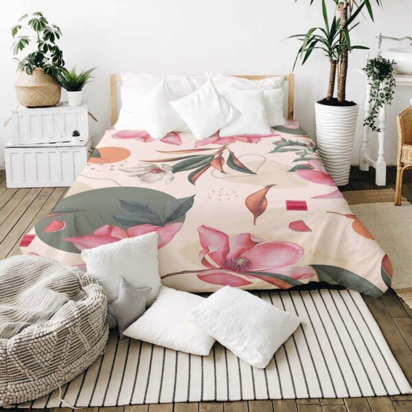 kołdra obciążeniowa z serii floral magnolias